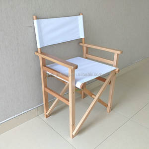 2025 Logo personnalisé impression Portable <span class=keywords><strong>chaise</strong></span> haute en bois <span class=keywords><strong>de</strong></span> hêtre massif confortable <span class=keywords><strong>chaise</strong></span> directrice <span class=keywords><strong>pliante</strong></span> pour chambre parc - Product Image 6