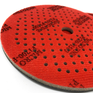 Disco di levigatura in schiuma lucidante per autoveicoli da 6 pollici in spugna Multi-foro in TPU con gancio Anti-zoccolo e supporto ad anello - Product Image 2