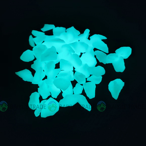 Piedras Luminosas al por Mayor que Brillan en la Oscuridad, Virutas de Vidrio Triturado para Decoración de Exteriores, Acuarios y Pisos de <span class=keywords><strong>Terrazo</strong></span> y Concreto - Product Image 4