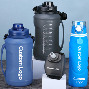 Bouteille de sport pliable écologique, nouveau produit, bouteille d'eau en silicone pliable pour enfants, utilisable avec de l'eau bouillante - Product Image 1