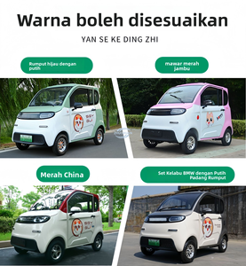 Nuevo Auto Eléctrico Mini de 4 Ruedas, 2 Puertas y 4 Asientos, Vehículo Eléctrico para Adultos de 1000W - Product Image 4