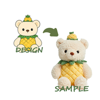 Peluche personnalisée à porter sur l'épaule avec aimant, jouets en peluche personnalisés avec aimant, dragon personnalisé