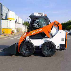 미니 로더 EPA 승인 미니 스키드 스티어 로더 0.6 톤 4x4 휠 드라이브 가솔린 엔진 모터 고효율 - Product Image 2