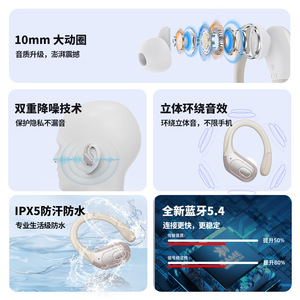 Audífonos Inalámbricos Bsinfen Tws, Bluetooth 5.4, Pantalla Digital, Resistentes al Agua, Cancelación de Ruido, Deportivos - Product Image 2