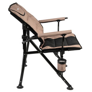<span class=keywords><strong>Silla</strong></span> Plegable Cómoda con <span class=keywords><strong>Respaldo</strong></span> Reclinable para Exteriores, Camping, Pesca y <span class=keywords><strong>Playa</strong></span>, Portátil para Viajes y Uso en el Parque - Product Image 1