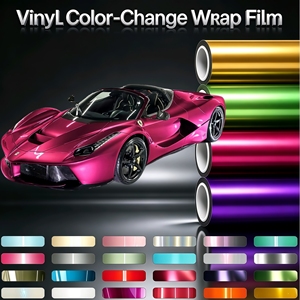 Muestra de Vinilo para Envoltura de Automóviles, Película Protectora de Pintura TPU PPF, Revestimiento PET, Vinilos para Envoltura de Automóviles, Película TPU PPF Autoadhesiva - Product Image 1