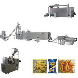Máquina Extrusora <span class=keywords><strong>de</strong></span> <span class=keywords><strong>Cheetos</strong></span>, Nik Naks, Kurkure, Corn Curls y Snacks <span class=keywords><strong>de</strong></span> Maíz Inflados con Sabor Masala - Línea <span class=keywords><strong>de</strong></span> Producción - Product Image 1