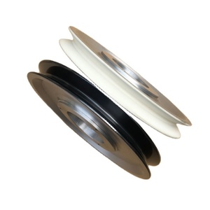 รอกเคลือบสารกันสึกสีขาวเซอร์โคเนียออกไซด์สำหรับดึงสายเคเบิล - Product Image 1