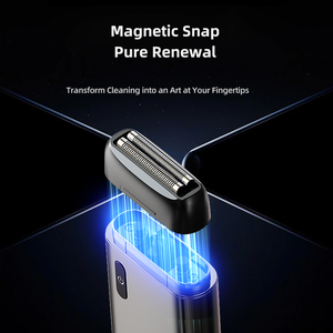 USB ricaricabile doppia lama Mini rasoio elettrico Full-Body IPX7 impermeabile Cordless bagnato/asciutto <span class=keywords><strong>barba</strong></span> da <span class=keywords><strong>barba</strong></span> per auto RV domestico - Product Image 3