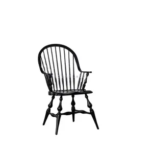 Американский Французский стиль кантри из массива дерева, обеденный стул для отдыха, ресторан с книжным столом, стул, Виндзор, ретро мебель