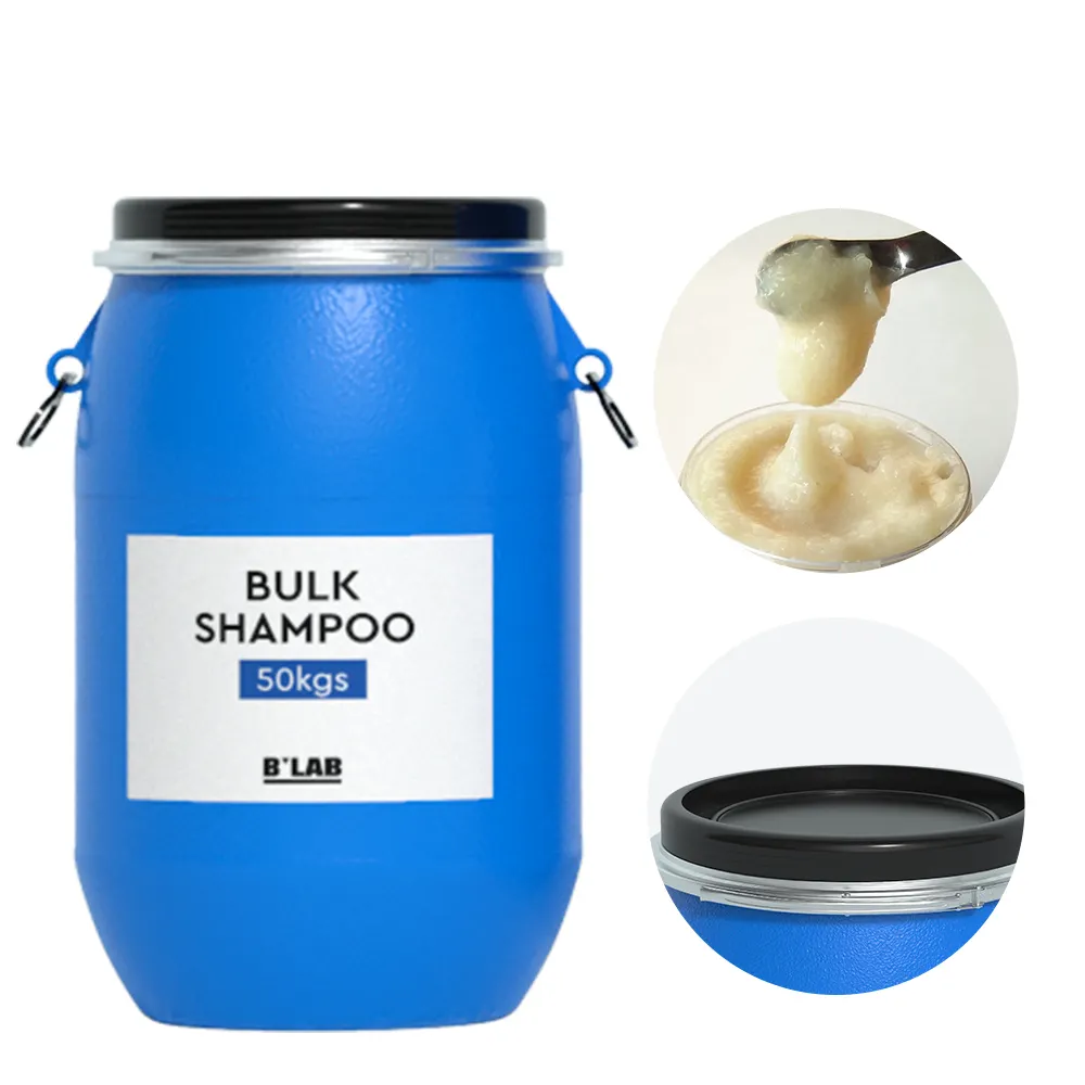 Private Label Bulk Shampoo OEM ODM Sulfat freie Groß bestellung von Shampoo Base Bulk Shampoo in Trommeln