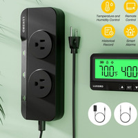 Thermostat WiFi LUXBIRD OEM/ODM, contrôleur de température et d'humidité intelligent, humidistat intelligent, prise facile à installer