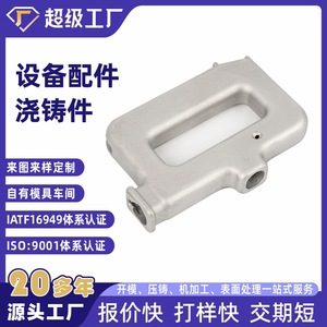 Aluminum Alloy Gravity Casting Part ZL104 Motor Equipment Base Custom Made For Industrial Use - Product Image 3