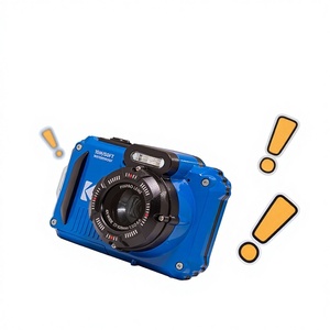 Appareil photo numérique robuste <span class=keywords><strong>Kodak</strong></span> WPZ2 16,35 MP, capteur CMOS d'entrée de gamme pour usage domestique, zoom optique 2x-7x, écran 2 "-3", vidéo 1080p - Product Image 1