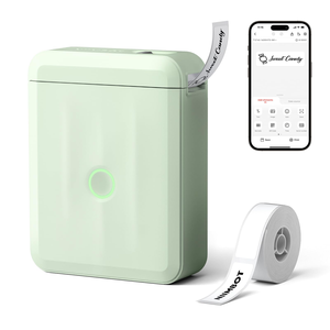 Mini Portable Thermal Label Maker <b>Sticker</b> <b>Printer</b> with USB Interface Black and White Self-adhesive Labels - Product Image 1
