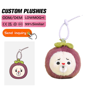 Jouets en peluche souples et moelleux TPR Pop à presser, personnalisés, de haute qualité, en forme de fruits mignons, pour enfants garçons et filles - Product Image 4