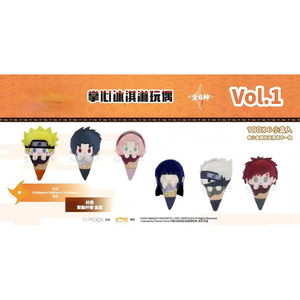 Lot de 10 boîtes en gros TAPIOCA NA/RU Shippuden Palm-Sized Ice Cream Plush Blind Box Vol.1-2 Jouets en peluche Boîte surprise Cadeau Boîte de collection - Product Image 3
