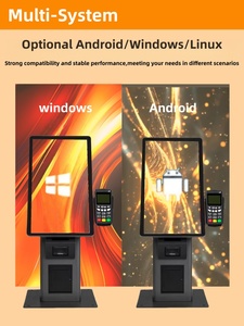 Sistema de Llamada Autoservicio WUXIN de 21.5/24'' para Kiosco McDonald's, Método de Pago con Escáner de Tarjeta de Crédito, Kiosco de Pedidos Autoservicio para Restaurantes - Product Image 6