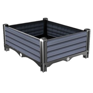 Prix d'Usine Vente Chaude Jardin Maison Pots de Fleurs Rectangulaires en Plastique Bac à Plantes pour Jardinage Carré Potager - Product Image 5
