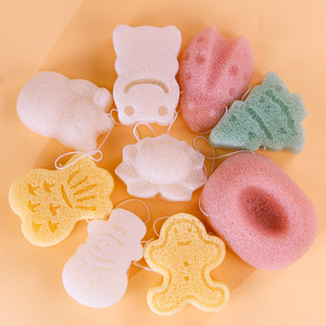 Màu trắng tự nhiên <span class=keywords><strong>Konjac</strong></span> miếng bọt biển tẩy tế bào chết hữu cơ mặt sâu làm sạch miếng bọt biển - Product Image 6