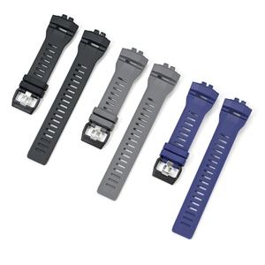 สายซิลิโคนดีไซน์ใหม่สำหรับนาฬิกา Casio <span class=keywords><strong>GBD</strong></span>-<span class=keywords><strong>200</strong></span>-1GBD-200SM วัสดุเรซิ่นแบบพิเศษ สายนาฬิกาแบบสปอร์ตทำจากยาง - Product Image 2