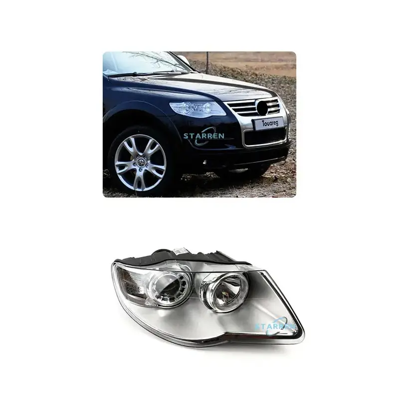 Alta qualità per Volkswagen Touareg 07-10 fari di ricambio originali in stile OEM luci trasparenti a LED