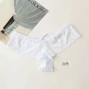 Culottes string sexy en dentelle pour femmes européennes et américaines, grandes tailles, T-shirts et sous-vêtements pour femmes, vente en gros - Product Image 5
