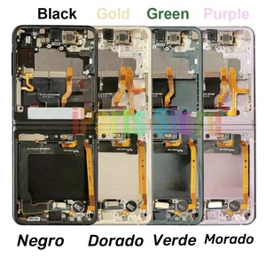 Écran AMOLED pliable de remplacement IPARTS pour <span class=keywords><strong>SAMSUNG</strong></span> GALAXY Z FLIP3 5G <span class=keywords><strong>Flip</strong></span> 3 SM-F711B, écran tactile avec cadre, assemblage OEM - Product Image 2