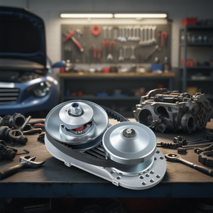 Embrague de Transmisión D0100HRSBN2 2000 RPM 2-8 HP, Kits de Embrague con Correa de Goma para Motor, Accesorios - Product Image 2