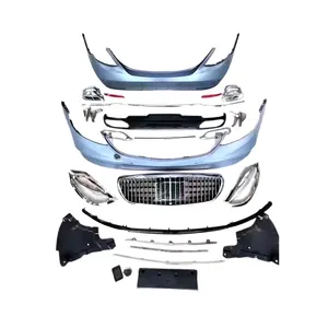 DJZG-carrocería de coche para Mercedes benz Clase E W213, kit de parachoques de alta calidad, conversión a estilo Maybach, año 2016 a 2020