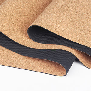 Venta al por mayor de <span class=keywords><strong>Joga</strong></span> 5mm corcho de goma personalizado Mat de Eco amigable Natural estera de Yoga de corcho - Product Image 3