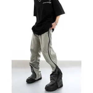 Summer thin cargo pants men's plus size stretch casual pants superlight quick dry trackpants men