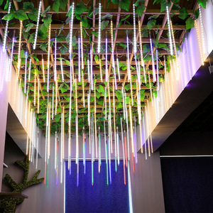 Guirnalda de Luces LED Tipo Lluvia de Meteoros, Resistente al Agua IP65, Lámpara Decorativa para Bodas, Fiestas, Árbol de Navidad, Patio - Product Image 2