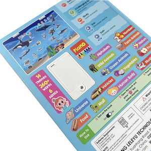 Vente chaude 0-8 ans bébé et enfant en bas âge électroplaqué son anglais mot apprentissage livre d'éducation précoce pour les nourrissons - Product Image 3