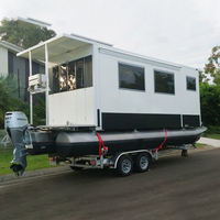 Leader de fabrication en chine, meilleur bateau flottant en aluminium Kinocean de 36 pieds