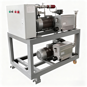 Ai Mei Qi Ti XY Serisi Tıbbi Merkezi Vakum Sistemi Yağlı Döner Vakum Pompası PLC Kontrollü Çift Soğutmalı 100-600m/h Akış - Product Image 3