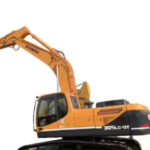 Corée d'origine Hyundai 305 pelle sur chenilles 30ton Construction Machinery Core Components-Engine Motor PLC Used Diggers Sale - Product Image 1