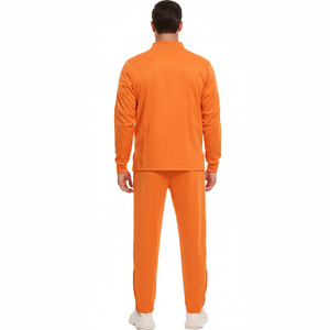 High-quality custom logo men's tracksuit gym fitness fleece sportswear training jogging tracksuits | FREE LOGO | FREE SHIPPING - Product Image 1