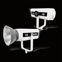 Lumière vidéo COB 500W de couleur blanche, LED bicolore avec éclairage continu pour studio, diffusion, photographie de téléphone, OEM