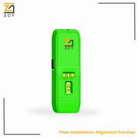 Niveau laser vert 1 ligne pour montage sur cadre de porte, interrupteur, prise ou armoire, avec base magnétique puissante, outil d'alignement compact