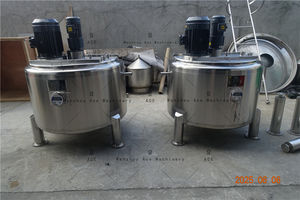 ถังผสมแจ็คเก็ตให้ความร้อนด้วยไฟฟ้าความจุ5000/10000/200000ลิตรสำหรับเครื่องบดเครื่องสำอางน้ำมันเครื่อง - Product Image 2