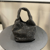 Sac à main de luxe Boshiho, marques de créateurs célèbres, pochette brillante en strass, sac à main en cristal diamant