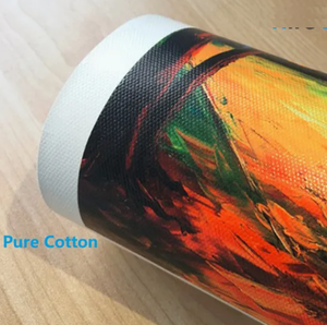 Rollos de Lienzo de Algodón Blanco/Amarillo de la Marca Popular Sounda para Pinturas al Óleo, Origen China - Product Image 2