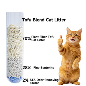 Arena para Gatos Ecológica OEM, Aglomeración Rápida, Fácil de Recoger, Bajo Polvo, Bentonita de Tofu, Arena para Gatos al por Mayor - Product Image 2