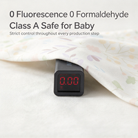 Combinaison Bébé Unisexe Multi-Saisons en Coton Pur à Manches Longues pour Nouveau-né, Barboteuse Décontractée à Motif Floral avec Lacets Obliques