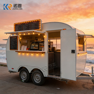 Remolque de Comida Caliente Personalizado <span class=keywords><strong>con</strong></span> Lámpara de Calor Única, Remolque Móvil para Concesiones - Product Image 5