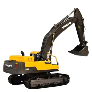 Excavadora usada de alta potencia Volvo ec480d construcción de rieles de alta velocidad venta especial para compradores africanos