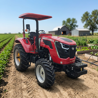 Tracteur agricole avec moteur certifié CE USA, 50 CV, tracteur compact