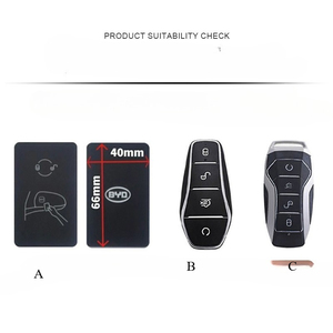 Étui de protection de clé de voiture de luxe pour BYD Song PLUS Han DM-i Tang EV Qin L Yuan PLUS Seal 06 - Product Image 4