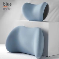 Appuie-tête de voiture/soutien lombaire Coussin de cou de voiture Coussin de taille Coussin de dossier de siège conducteur Coussin de voiture Soutien lombaire de conduite Soutien de taille